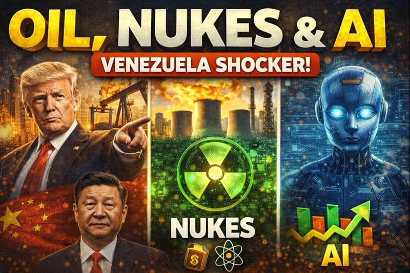 🛢️☢️🤖 Oil, Nukes & AI: The New Power Triangle Shaping Markets in 2026